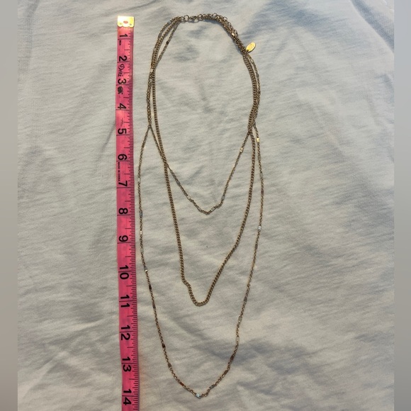 Rue21 3 Tier Gold Necklace - Picture 4 of 5